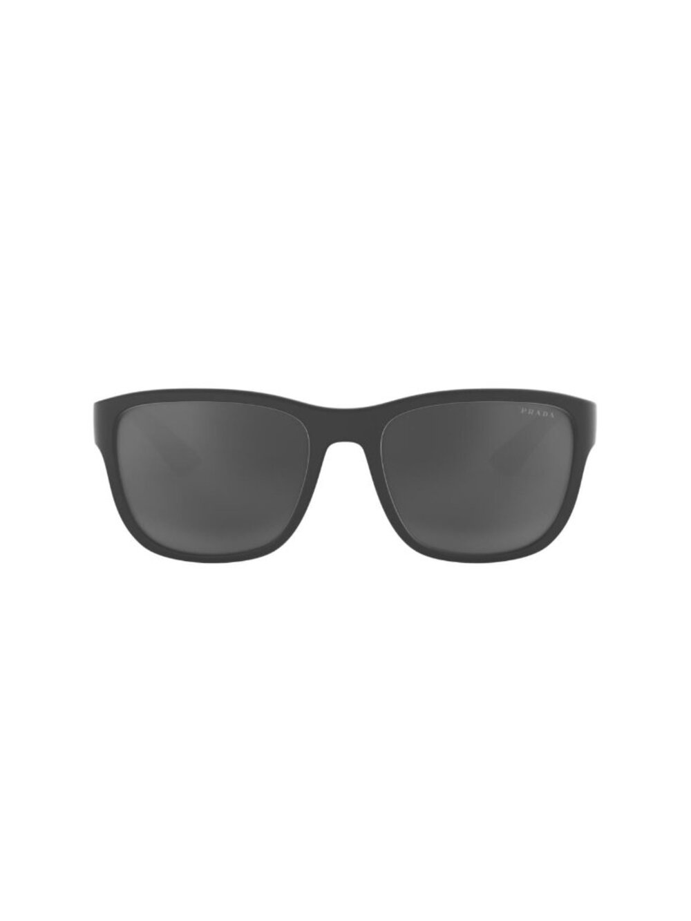 New Prada Linea Rossa Men's Sunglasses Grey Aviator Lens Injected Frame PS 01US